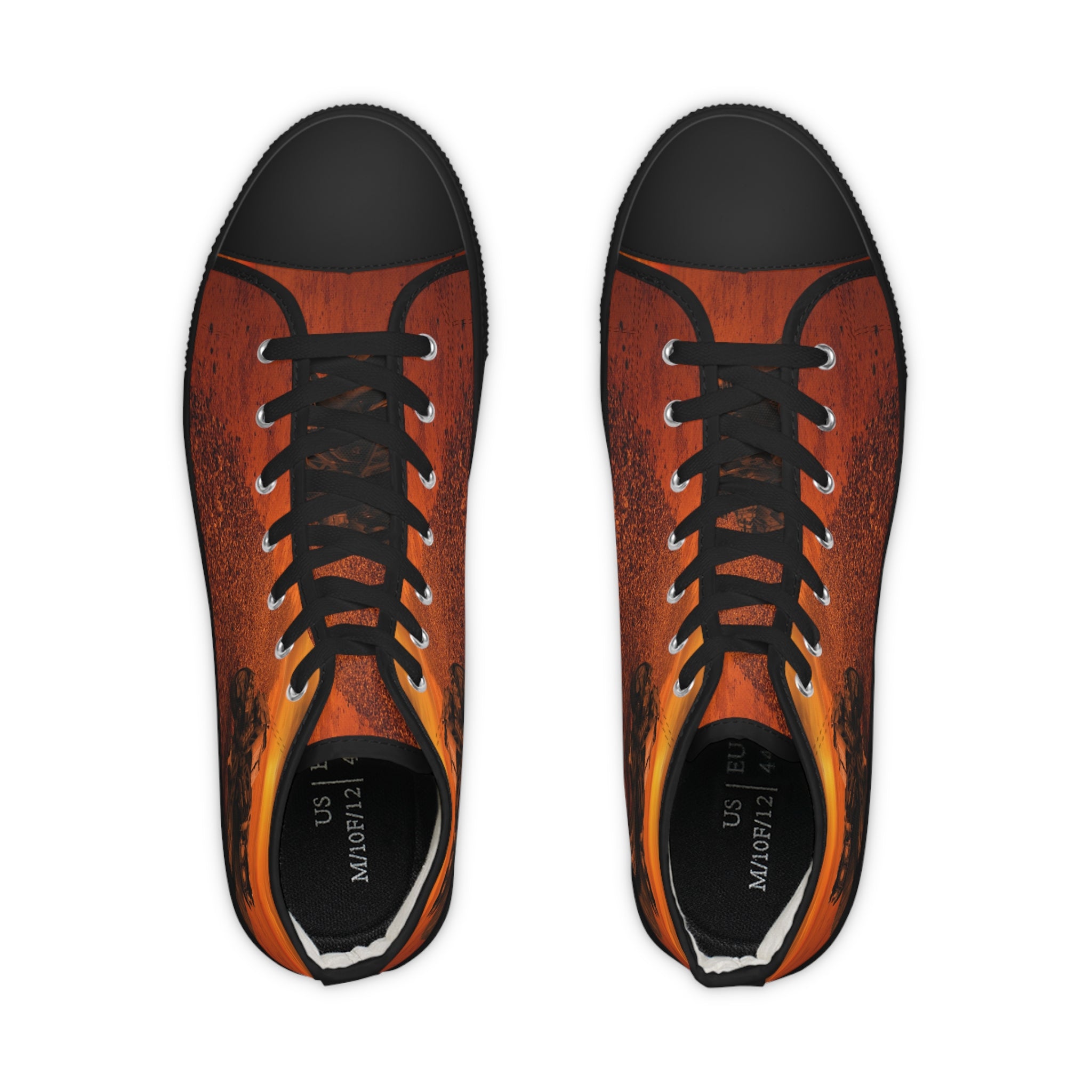 Viringee Sunset Scene Men's High Top Sneakers