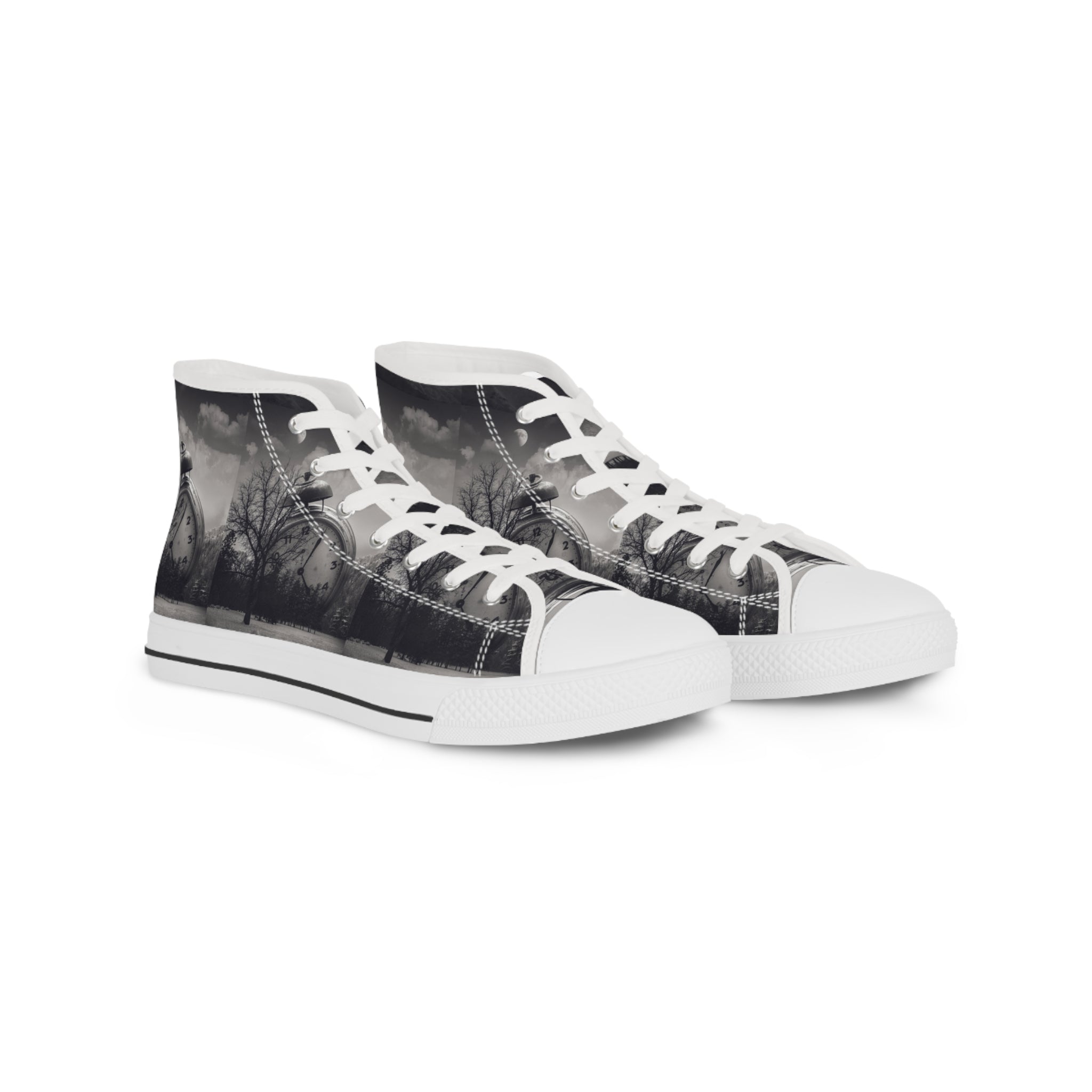 Viringee Timegrass Men's High Top Sneakers