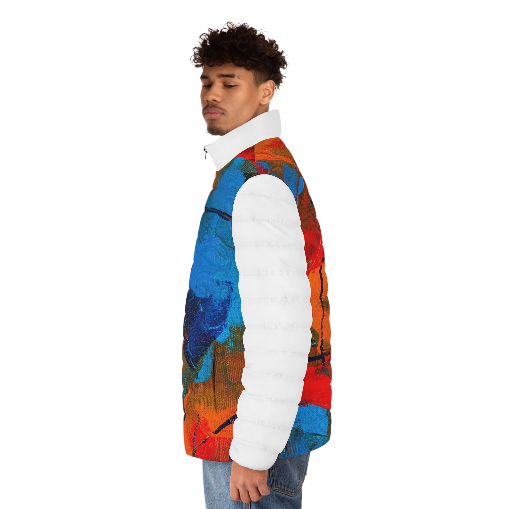 Viringee Hardedge Mosaic Duotone Men's Puffer Jacket