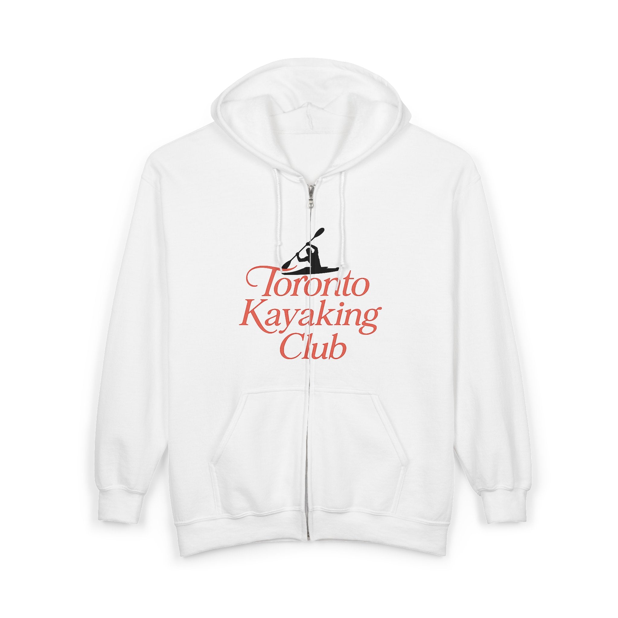 Viringee Toronto Kayaking Club Full-Zip Unisex Hoodie