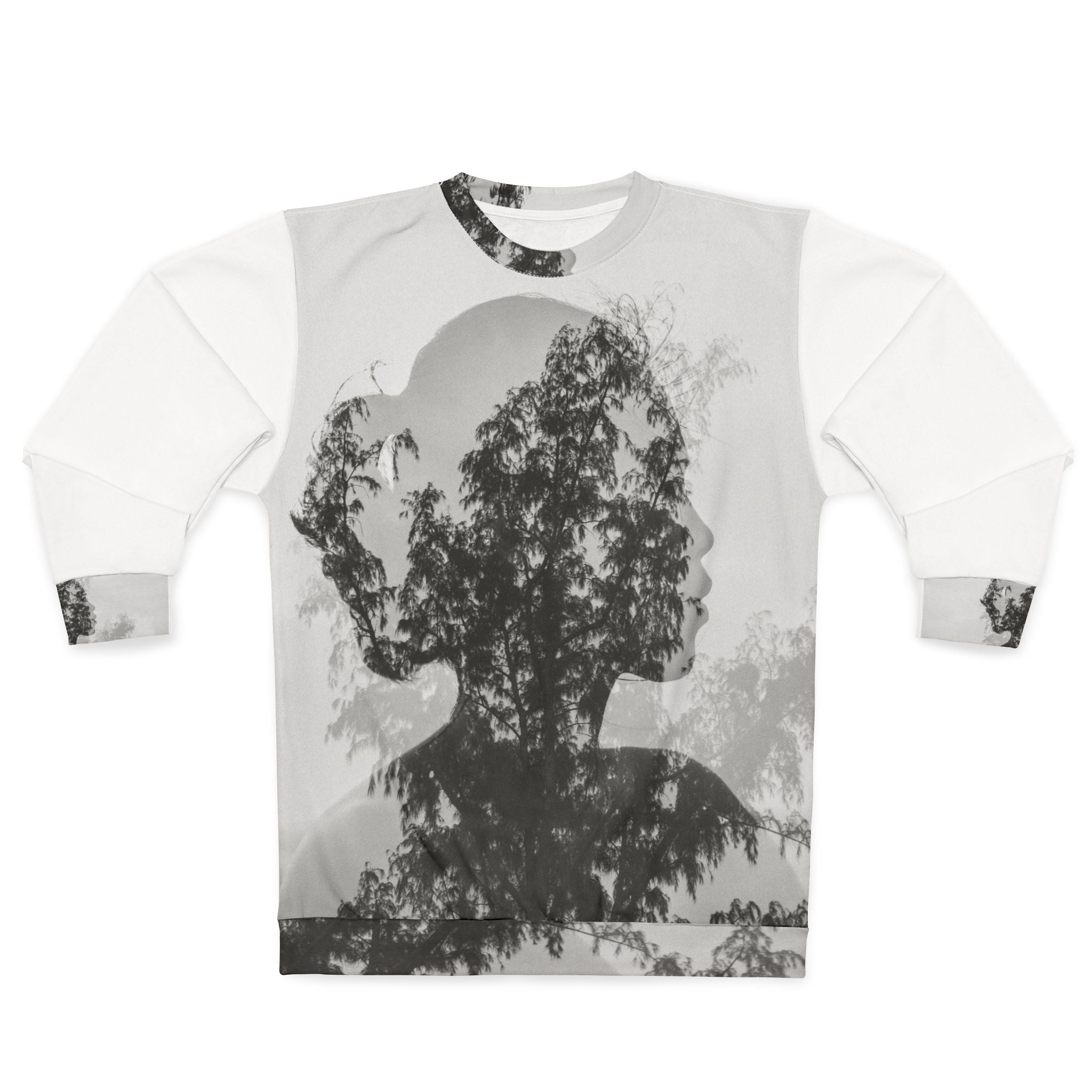 Viringee Monochrome Silhouette Unisex Sweatshirt