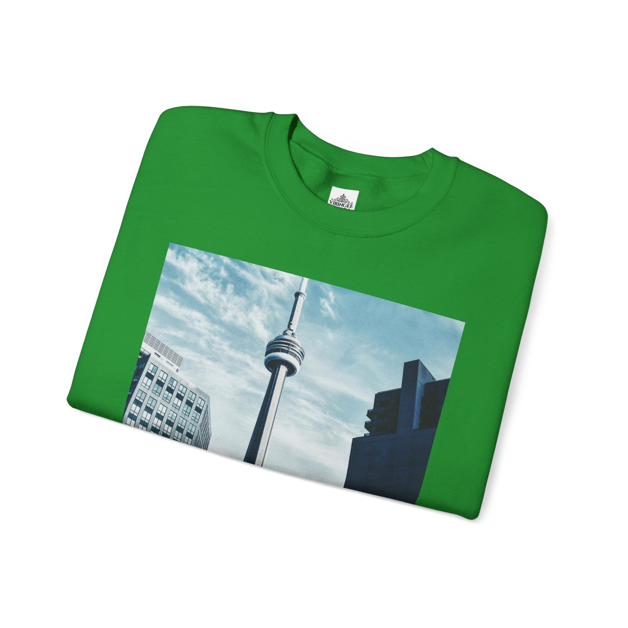 Viringee Toronto CN Tower Unisex Crewneck Sweatshirt
