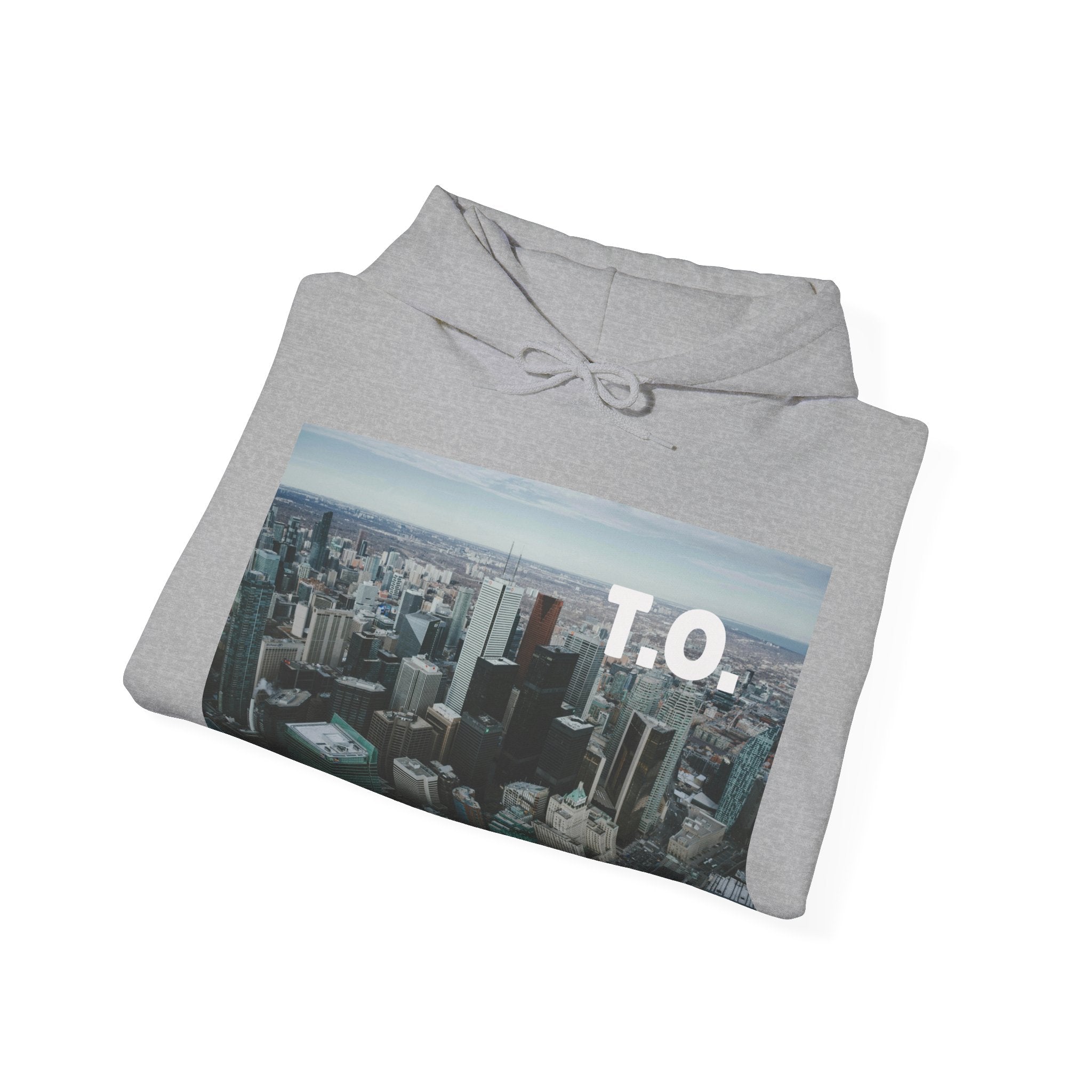 Viringee Toronto T.O. Urban Skyline Unisex Hoodie