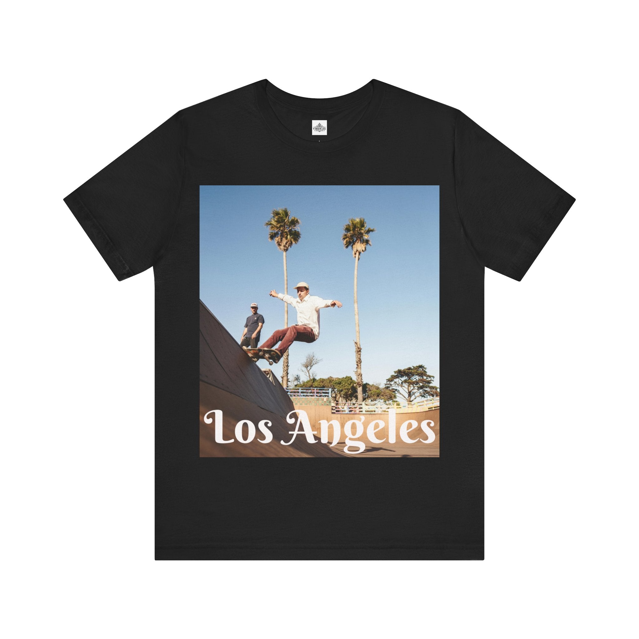 Viringee Los Angeles Skate Vibe Unisex Premium T-Shirt
