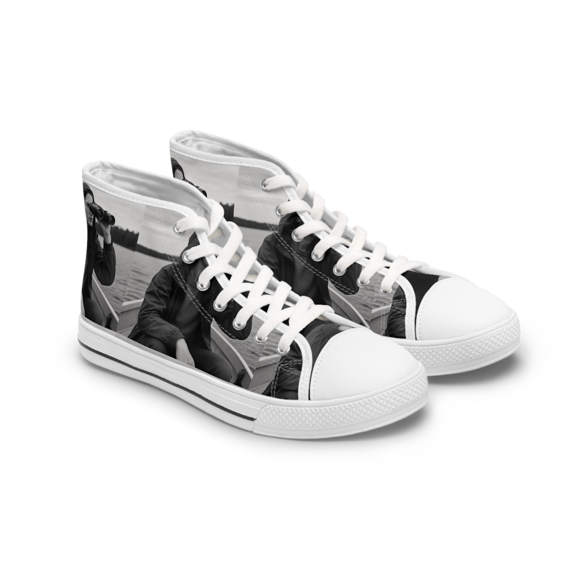 Viringee Focus on the Horizon High Top Sneakers for the adventurous woman