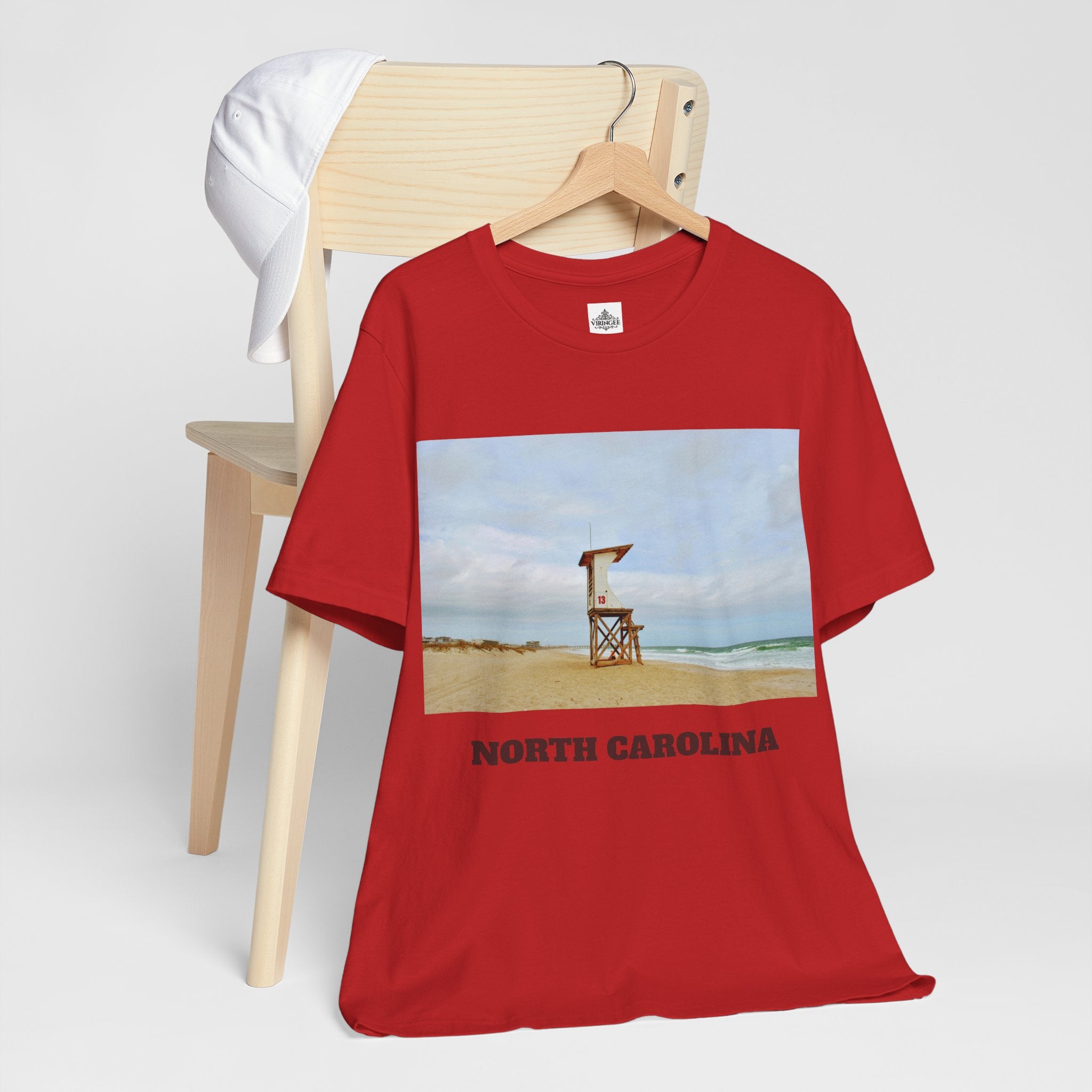Viringee North Carolina Beach Life Unisex T-Shirt