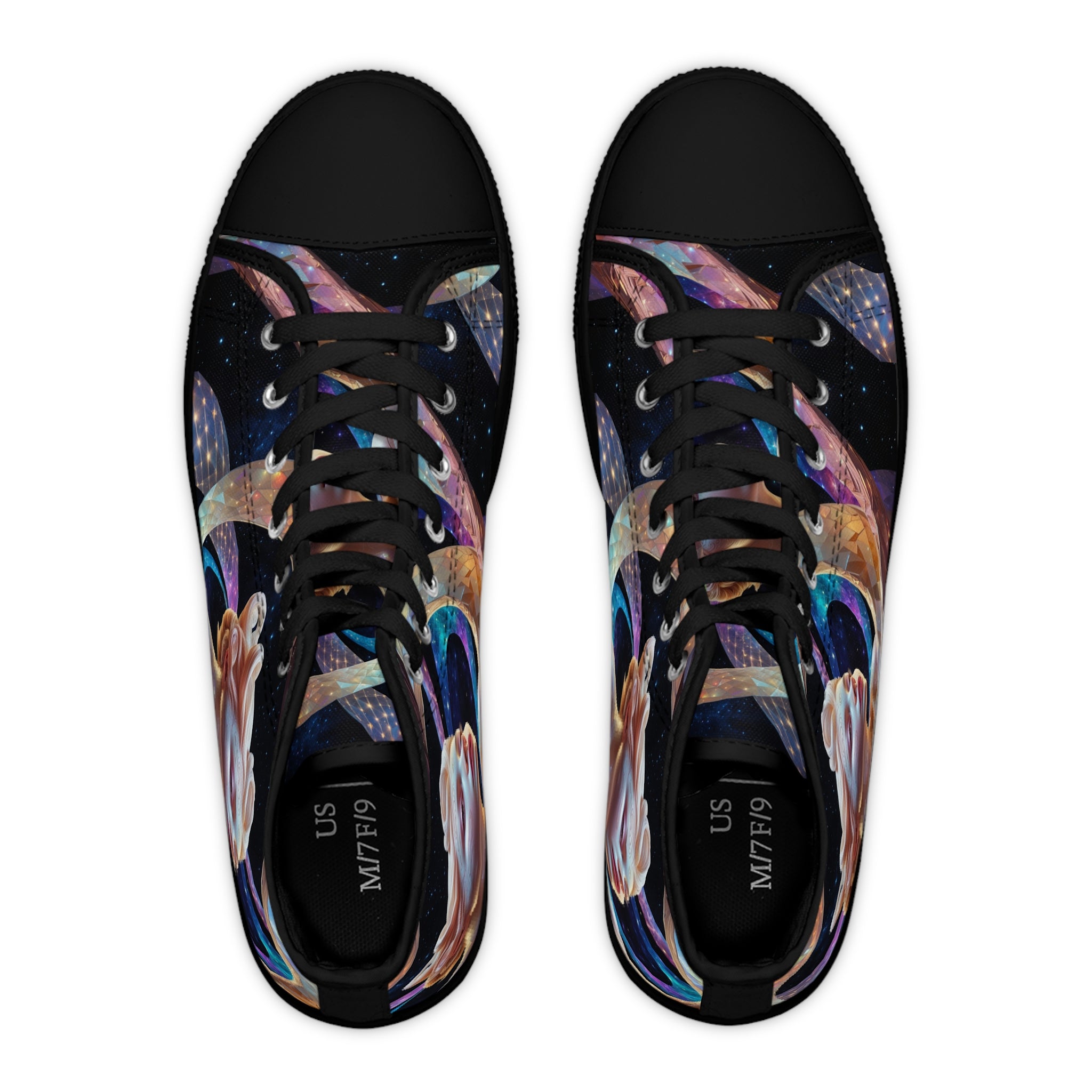 Viringee Galactic Dream Women's High Top Sneakers