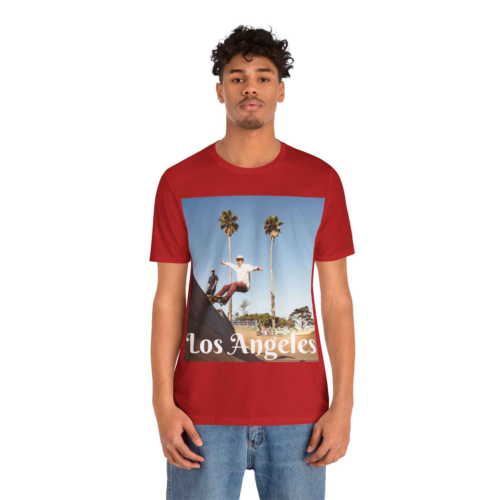 Viringee Los Angeles Skate Vibe Unisex Premium T-Shirt