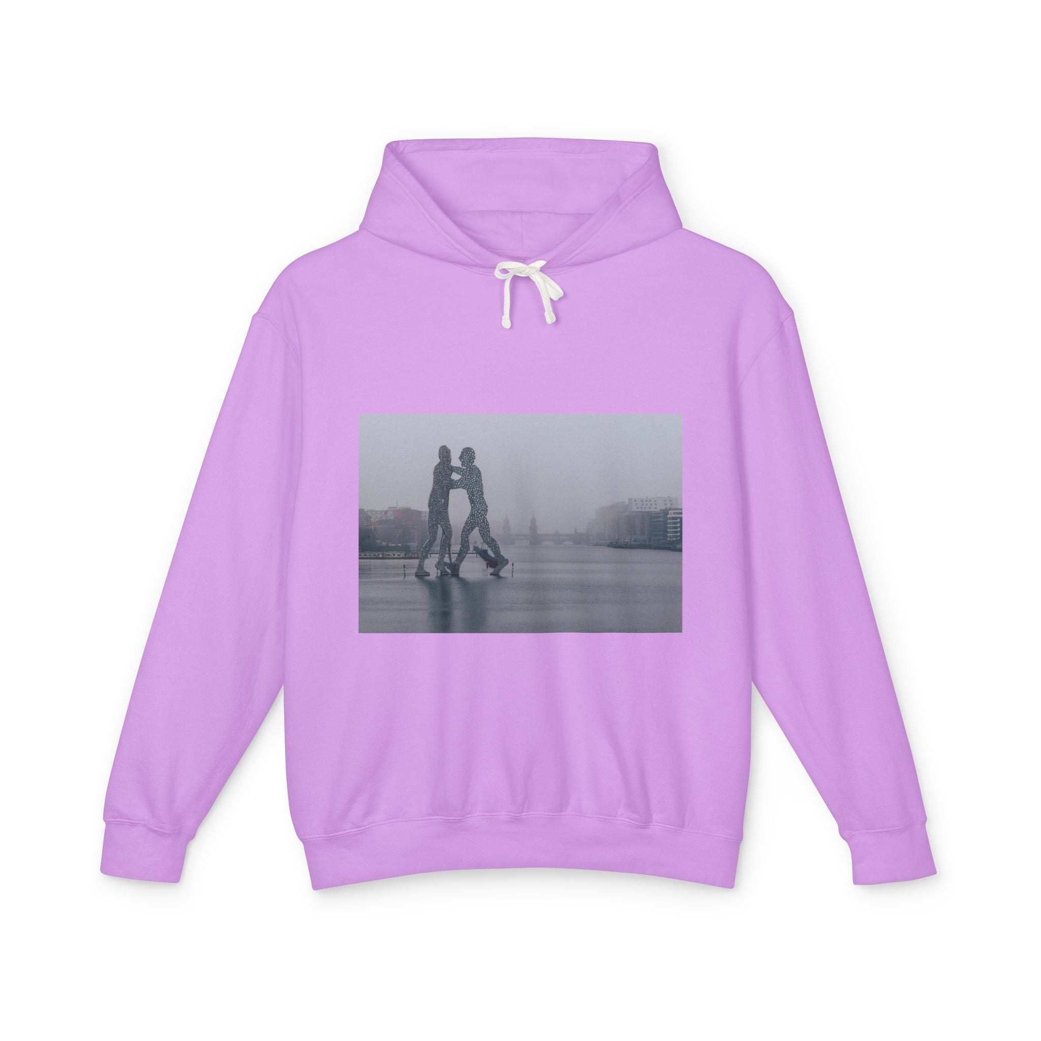 Viringee Molecule Man Unisex Lightweight Hooded Sweatshirt