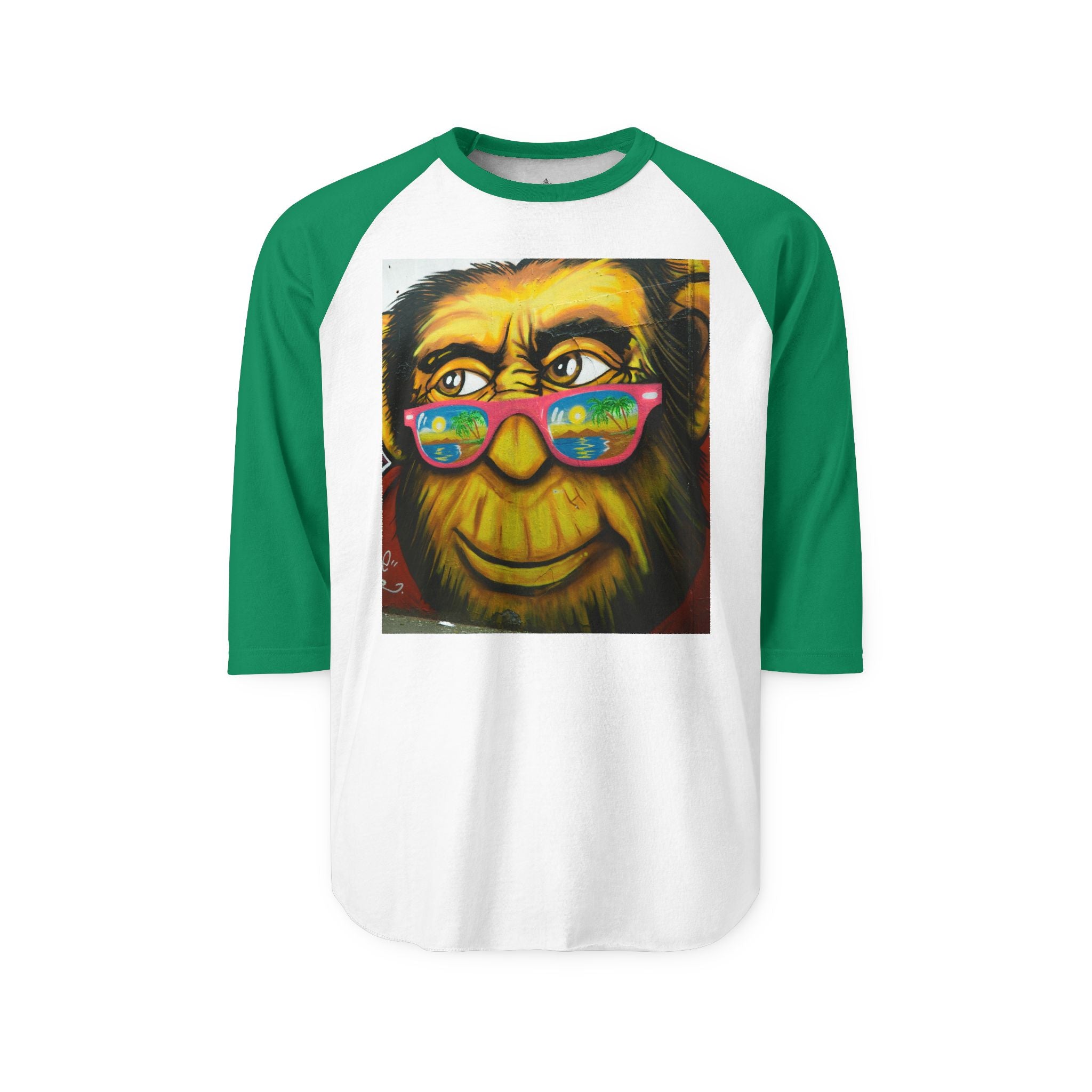 Viringee Thinking Primate Men Raglan Shirt