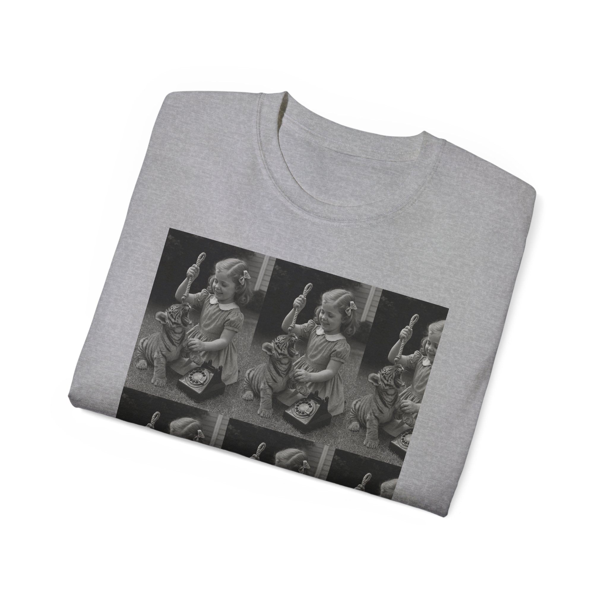 Vintage Retro Tiger Cub Women T-Shirt