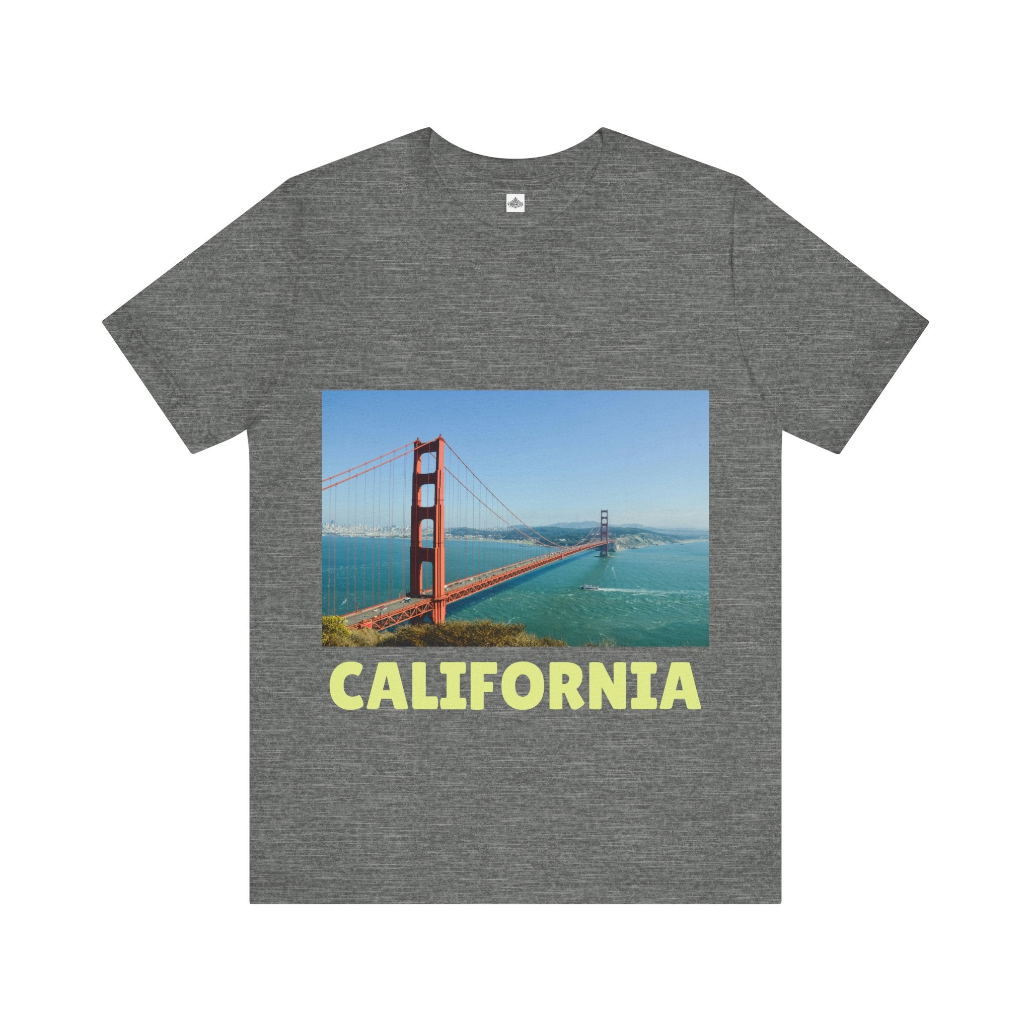 Viringee California Golden Gate Bridge Graphic T-shirt