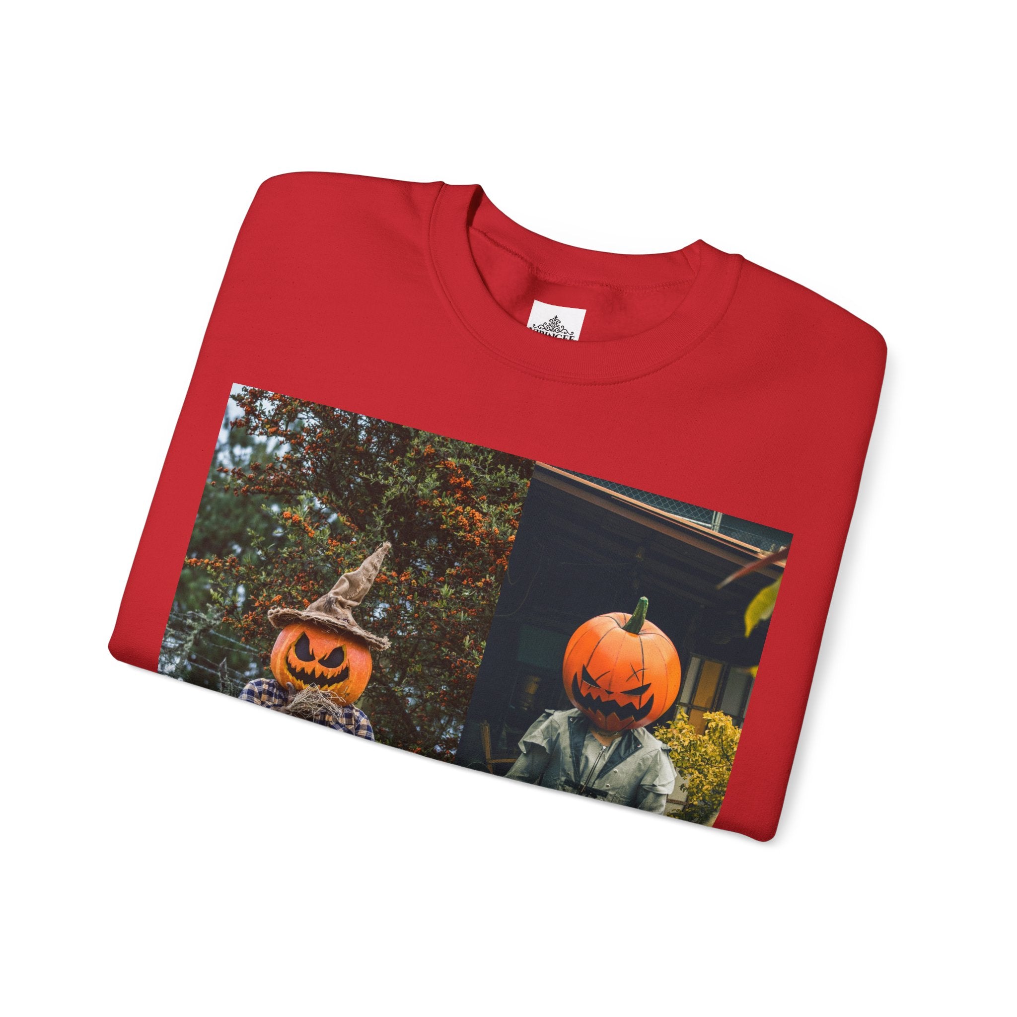 Viringee Pumpkin Duo Crewneck Sweatshirt