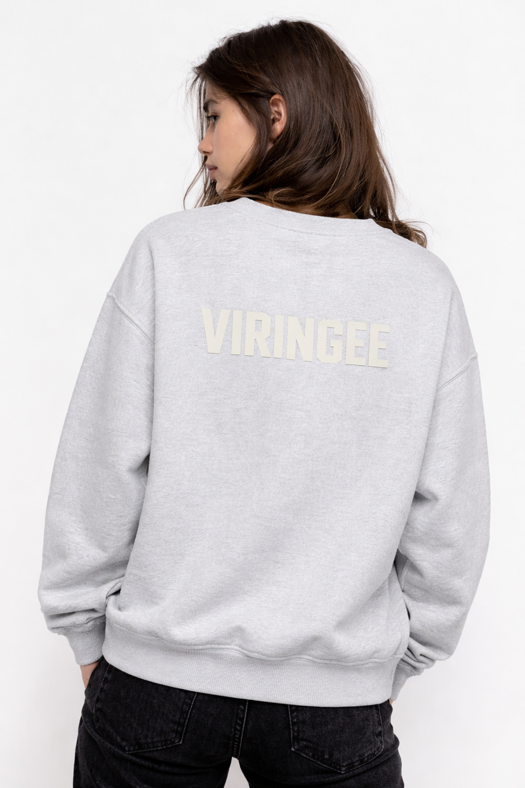 Viringee Red Deer Alberta Crewneck Sweatshirt