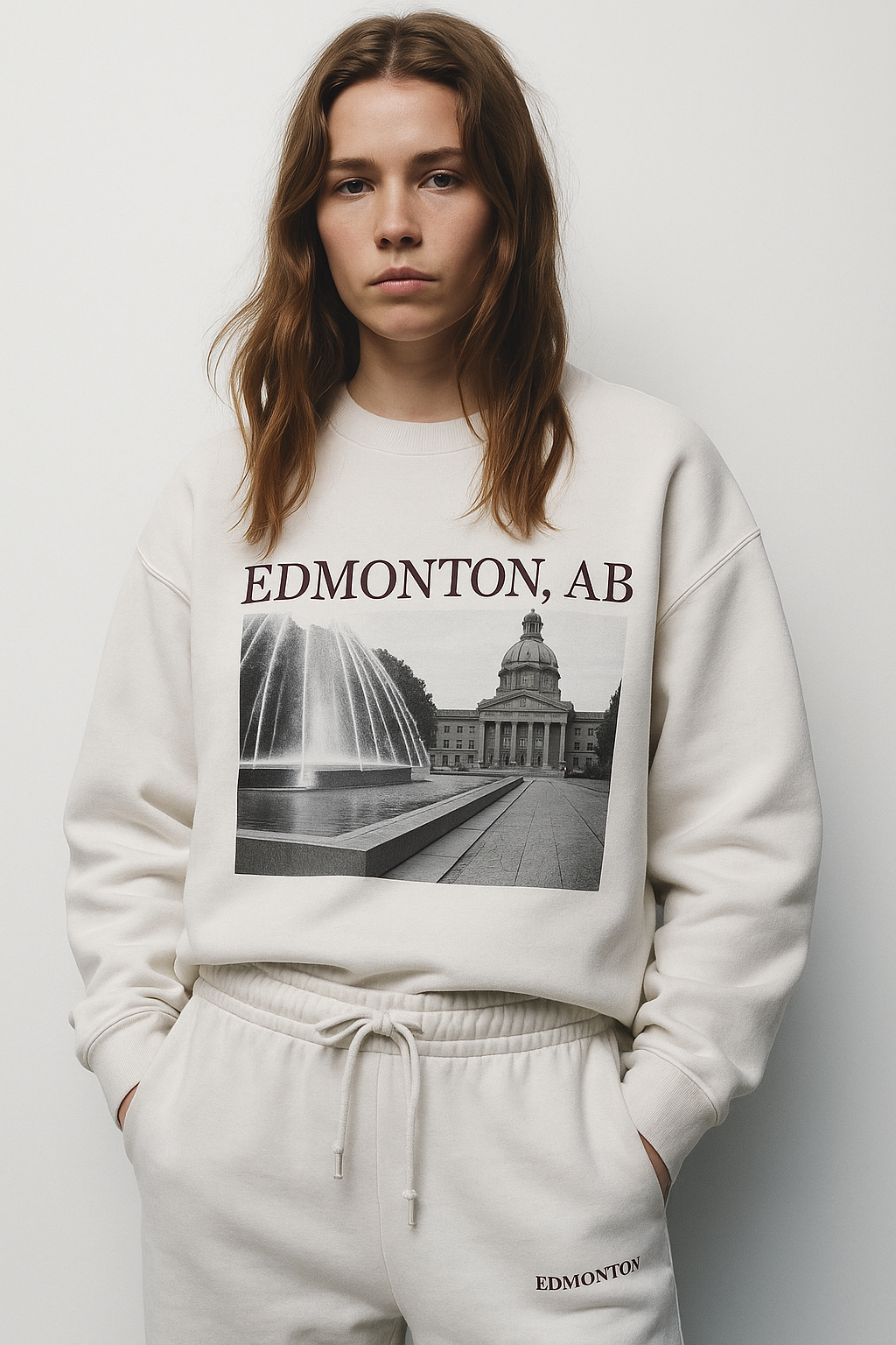 Viringee Edmonton Alberta Unisex Sweatshirt