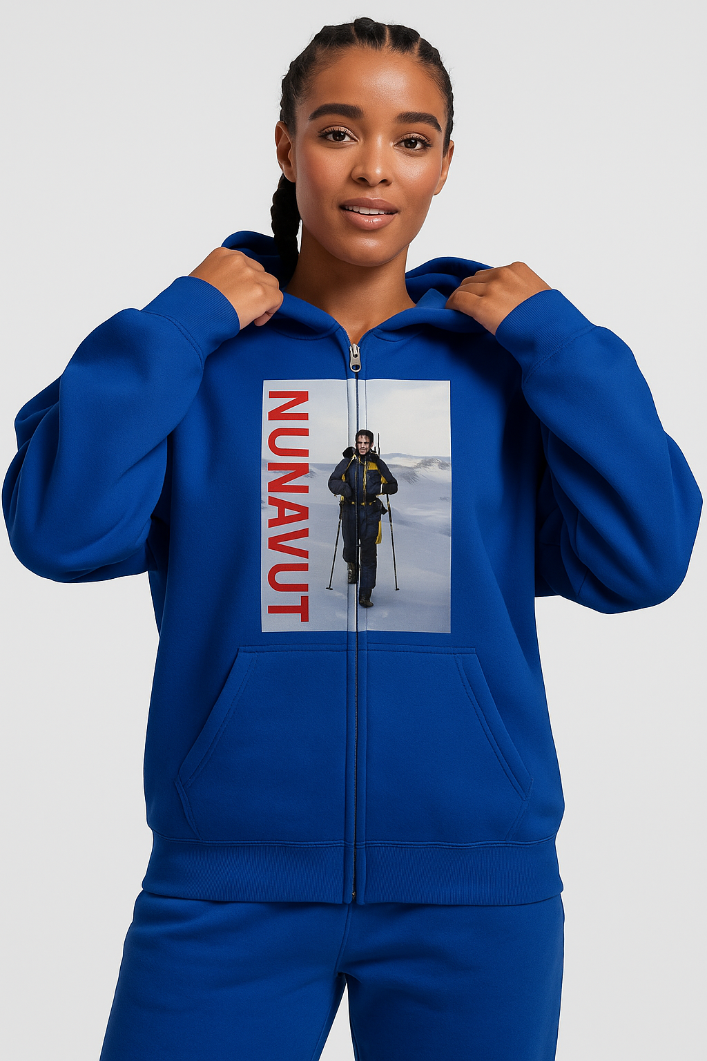 Viringee Nunavut Adventure Unisex Heavy Blend Zip Hoodie