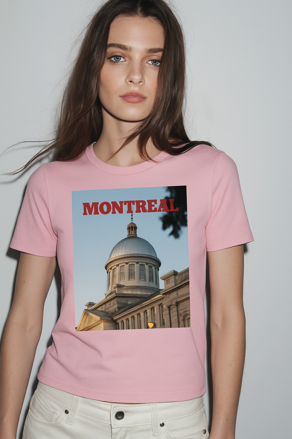 Viringee Old Montreal Vintage Short Sleeve Tee / T-shirt Viringee Vintage Vieux-Montréal à Manches Courtes