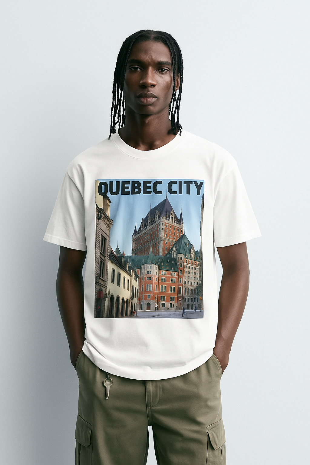 Viringee Quebec City Graphic Tee / T-shirt Graphique Viringee Québec