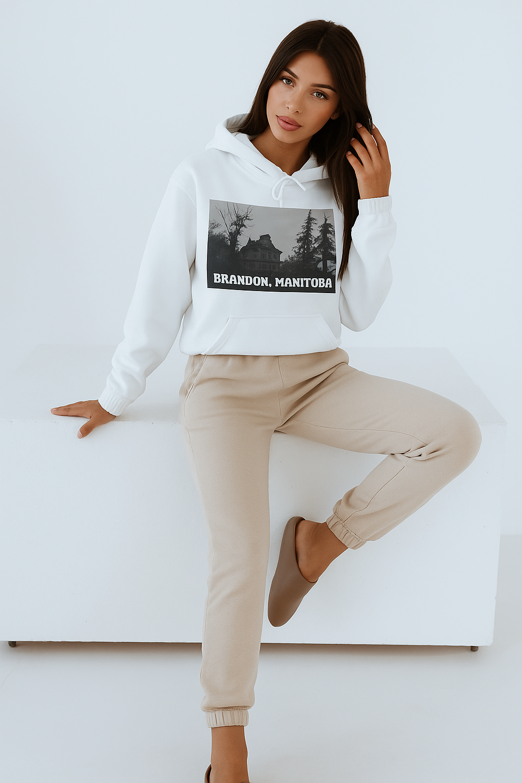 Viringee Brandon Manitoba hoodie, unisex cozy style
