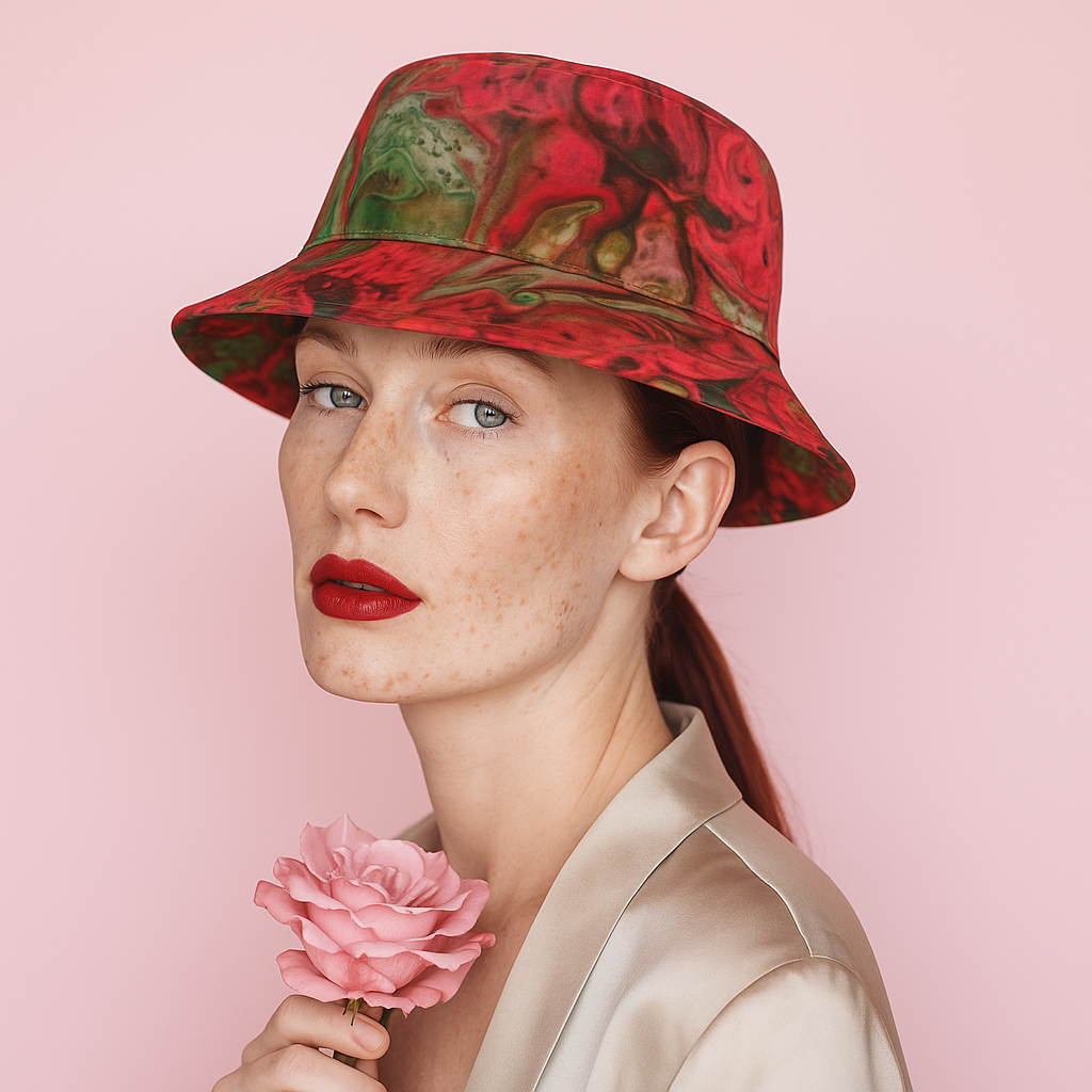 Viringee Festive Marble Bucket Hat