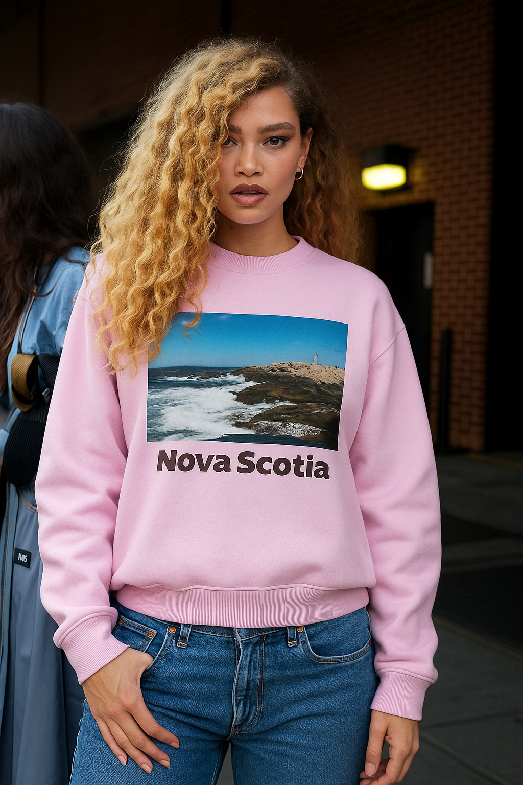 Viringee Nova Scotia Crewneck Unisex Sweatshirt