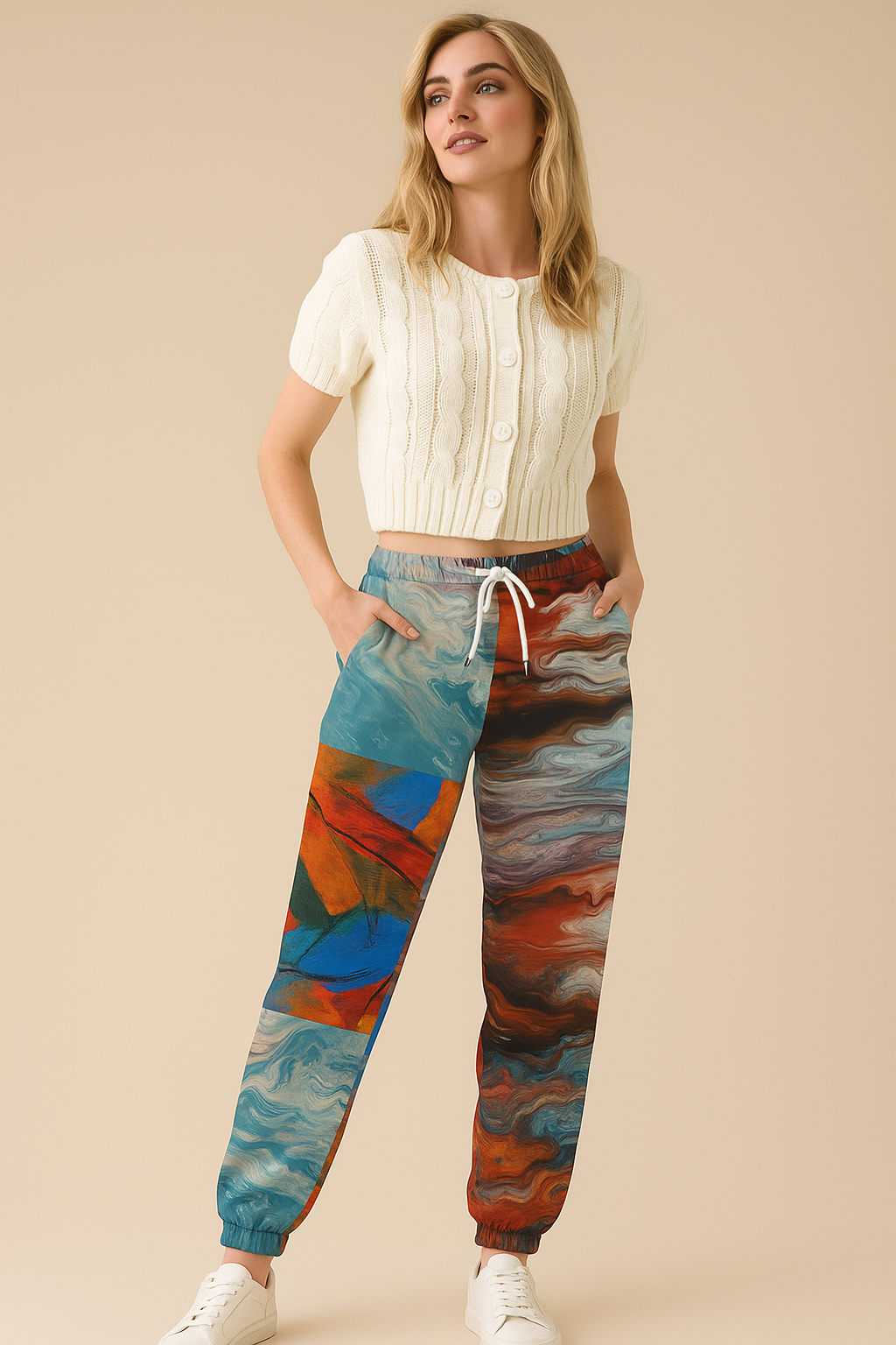 Viringee Color Riot Athletic Women Joggers