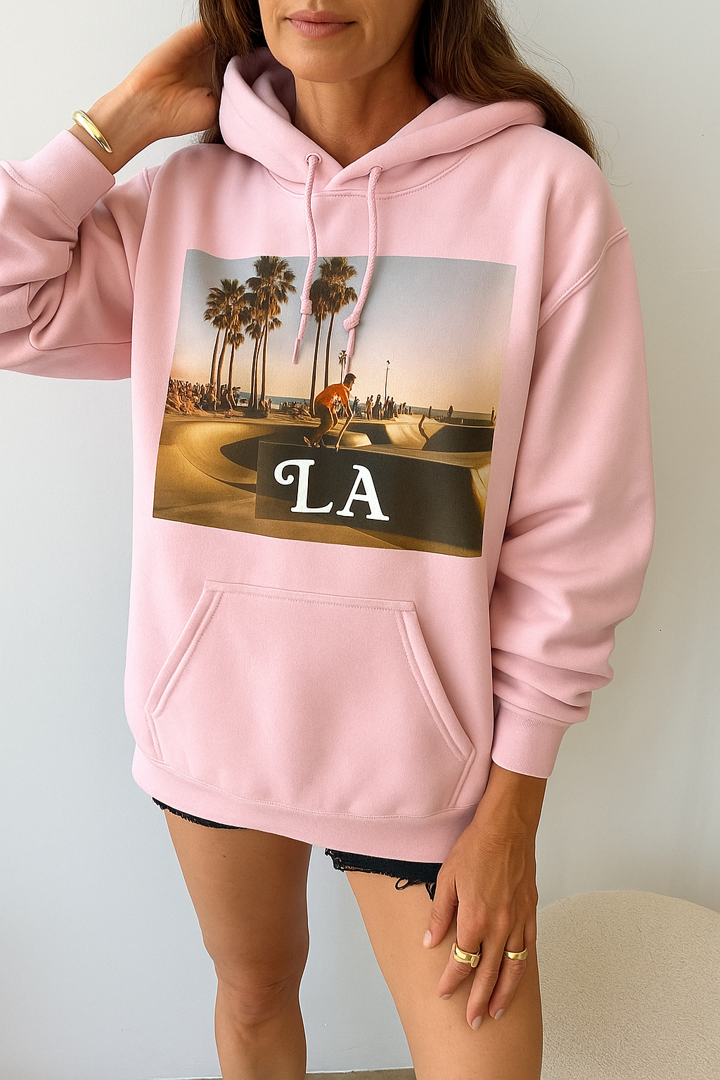 Viringee LA Venice Beach Unisex Hoodie