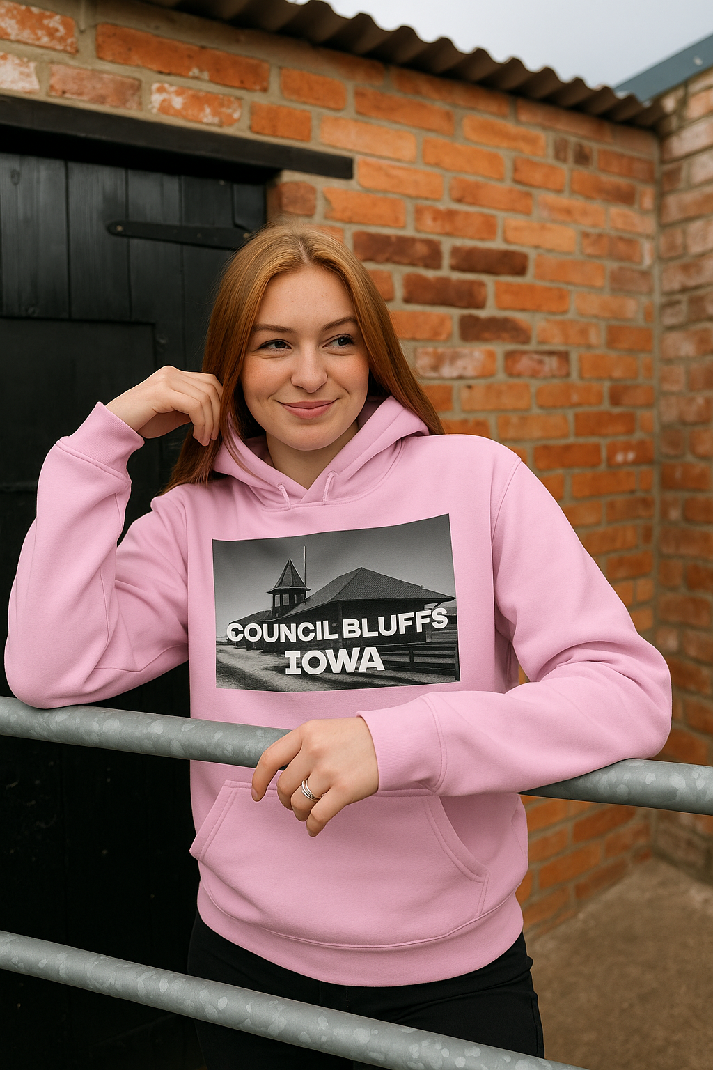 Viringee Council Bluffs Iowa Unisex Hoodie