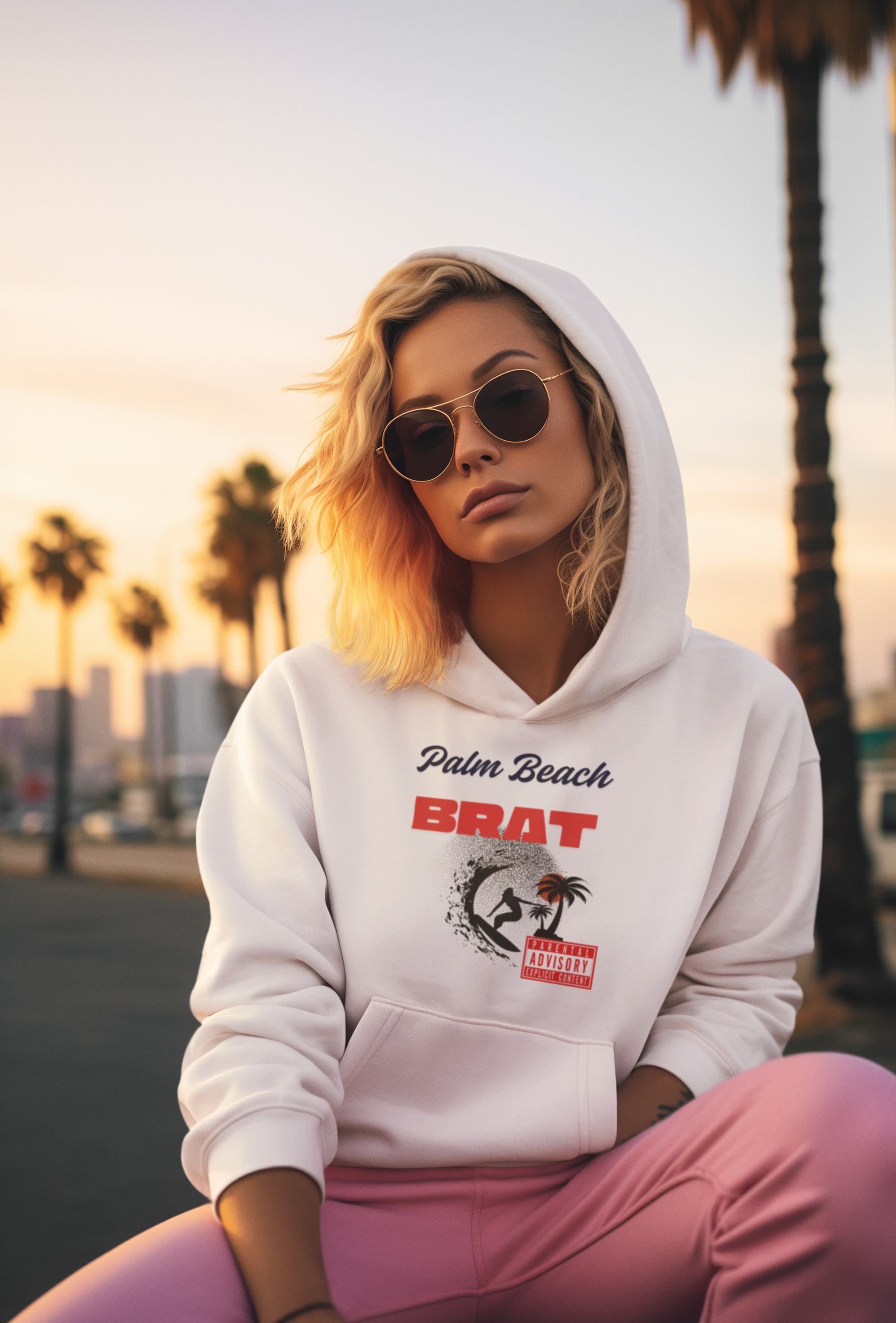Viringee Palm Beach Brat Hoodie