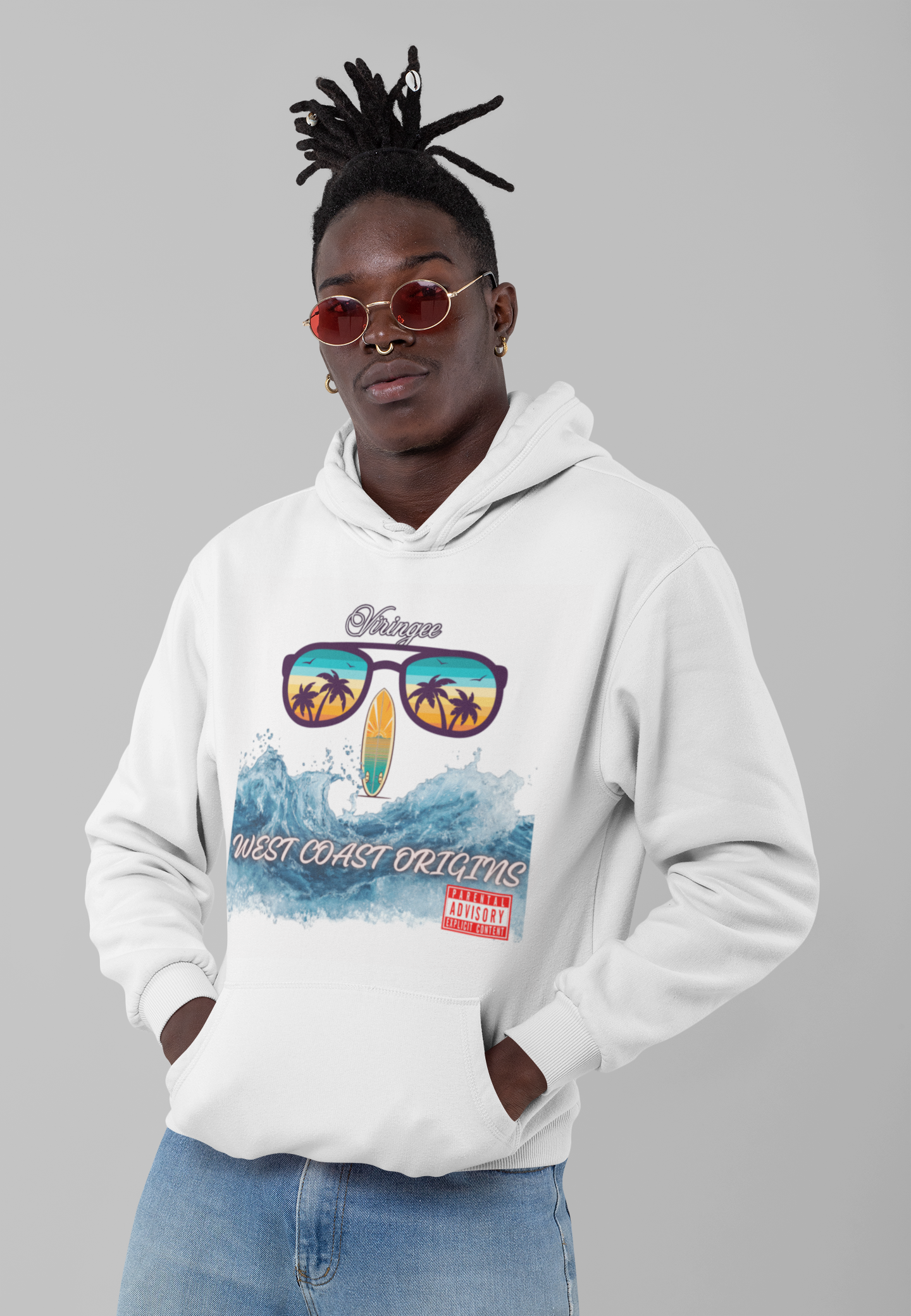 Viringee West Coast Origins Unisex Hoodie